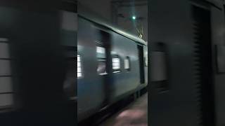 Lighting livery WAP7 honking and pulling Coromandel Express at full speed shorts train travel [upl. by Charters]