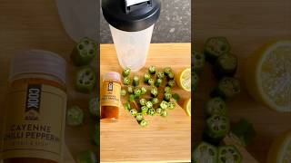 Drinking Okra Water  The Health Benefits  Prt 8 shorts okrawater okrabenefits okrarecipes [upl. by Annodas]