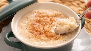 Arroz con Leche súper Rápido en sólo 15 minutos muy Cremoso y Sin Báscula [upl. by Adrienne219]