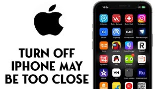 How To Turn Off iPhone May Be Too Close [upl. by Mabelle]