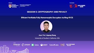 2024 NTU Blockchain Symposium Efficient Verifiable Fully Homomorphic Encryption via RingR1CS [upl. by Oivalf]