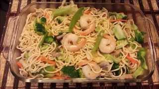 Pancit Canton Guisado stir fried noodles [upl. by Arihsak]