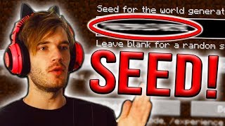 PewDiePies Minecraft Seed Has Been FOUND why this is bad [upl. by Enylcaj]