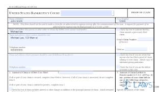 Instruction to fill proof of claim form [upl. by Avirt]