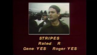 Stripes 1981 movie review  Sneak Previews with Roger Ebert and Gene Siskel [upl. by Zevahc835]