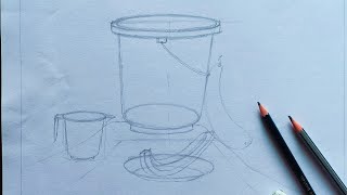 How to pencil sketch for still life drawing [upl. by Kirk]