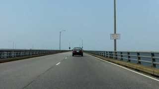 Chesapeake Bay BridgeTunnel northbound [upl. by Orpheus]