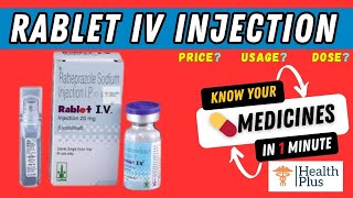 Rablet IV Injection  rabeprazole  lupin Rabeprazole 20mg [upl. by Astera]