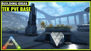 HOW TO BUILD A TEK PVE BASE GENESIS 2  ARK SURVIVAL [upl. by Eisen]