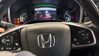 Honda CRV Hybrid Oil Life Reset amp Oil Change  Easy Job [upl. by Valiant]