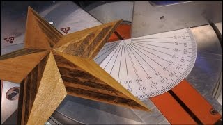 Geometry of a 3D Wooden Star ★ [upl. by Demetrius]