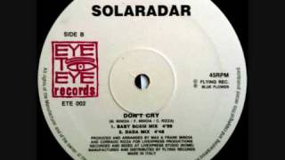 Solaradar  Dont Cry Baby Boom Mix 1990 [upl. by Wolfgram]