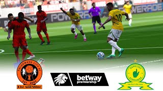 🔴POLOKWANE CITY vs MAMELODI SUNDOWNS ⚽ BETWAY PREMIERSHIP 2425 ⚽ FOOTBALL GAMEPLAY HD [upl. by Kuehnel]