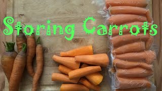 How to Blanch Carrots  Freezing For Storage Technique [upl. by Julian]