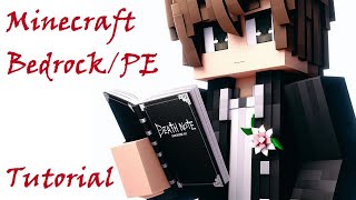 How to make a working DEATH NOTE in Minecraft Bedrock [upl. by Newel840]