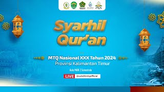 MTQN 2024 KALTIM  SYARHIL QURAN  VENUE MAN 2 SAMARINDA [upl. by Mccallum]