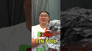 CAN I CATCH 100MPH FASTBALL w TIN FOIL [upl. by Nylecsoj]