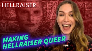 HELLRAISER Cast on Making Queer Horror  Jamie Clayton Odessa Azion Brandon Flynn [upl. by Aplihs]