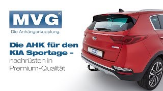 KIA Sportage ab BJ 082018 Die abnehmbare Anhängerkupplung [upl. by Dnaloy]