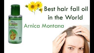 How to use Arnica Montana Hair Oil  Benefits of arnica Montana Hair oil  Homepathic hair oil [upl. by Nazarius]