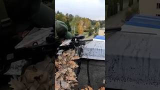 Sniper on the roof shortvideo shorts airsoftgameplay game [upl. by Trinette]