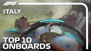 Top 10 Onboards  2024 Italian Grand Prix  Qatar Airways [upl. by Yasmine]