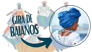 Gira de Baianos  ao vivo [upl. by Enneirdna]