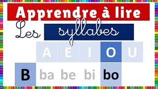 Apprendre à lire  les Syllabes [upl. by Behnken330]