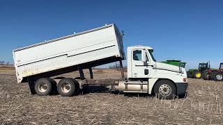 2008 Freightliner Century Class ST ta grain truck Selling June 1725  wwwfraserauctioncom [upl. by Byrd]