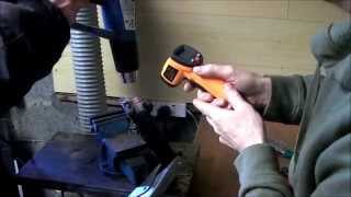 Aluminum engine case repair 120 amp MIG welder [upl. by Einyaj30]