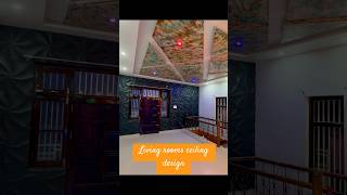 Living rooms ceiling design👌 color combination 👌from househomedecor ytshorts viralvideo [upl. by Worra562]