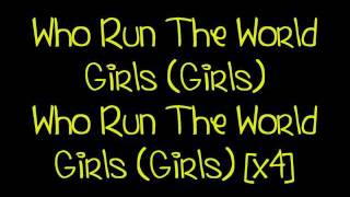 Beyoncé  Run The World Girls Lyrics HD [upl. by Akla]