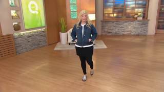 Legacy Ponte Knit Ankle Length Skirted Leggings on QVC [upl. by Kcirdla]