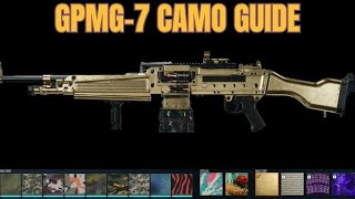 How to Complete the Specialist Camo Challenges for the GPMG7 Black Ops 6 GPMG7 Camo Tutorial [upl. by Jehoash800]