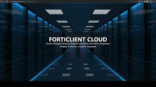 Integrating FortiAnalyzer with FortiClient Cloud [upl. by Annaehr]