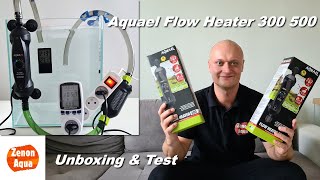 Aquael Flow Heater 300  500 W grzałka przepływowa do akwarium  Unboxing amp Test [upl. by Brande326]