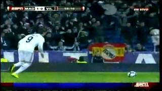 Gol  Golazo de Cristiano Ronaldo  CR9 al Villarreal  Real MAdrid 6  2 Villareal [upl. by Niarfe]