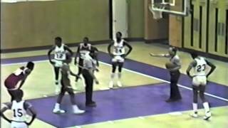 1983 Norristown Basketball vs Parkway part 3 [upl. by Dukie]