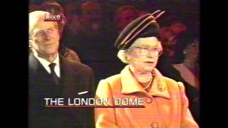 London Millennium celebration with Queen Elizabeth 19992000 Hosted by Peter Jennings on ABC [upl. by Aniger]