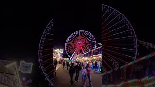 Riesenrad EuropaRad  Kipp amp Sohn Offride  Bad Kreuznacher Jahrmarkt 2024  Kirmes Fahrgeschäft [upl. by Mahda]