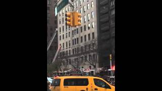 740 Park Avenue Fire At Famous Luxury Apartment Building Injures 2 [upl. by Segroeg491]