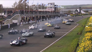 Iconic sportscar action  Salvadori Trophy highlights  Goodwood 72MM [upl. by Sibbie]