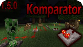 Minecraft 150 Der Komparator  neuer Redstone Mechanismus [upl. by Inafetse32]