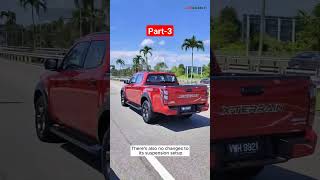 Part3  2024 Isuzu DMax facelift [upl. by Yrrak]