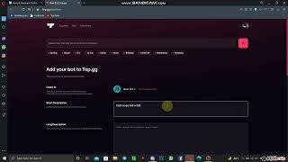 How to add bot in Topgg [upl. by Sivam]