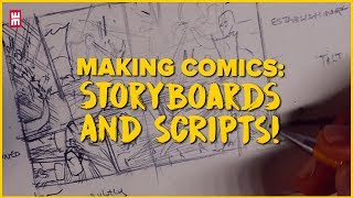 MANGA Storyboards from Script SECRET TIPS for Making Comics [upl. by Fuhrman]