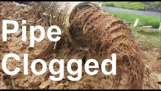 How to Unclog Underground Drainage Pipe  Step by Step Guide [upl. by Ulah]