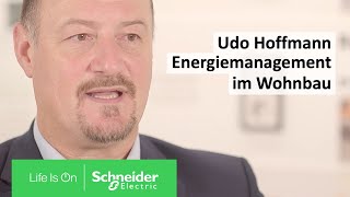 Udo Hoffmann – Energiemanagement im Wohnbau  Schneider Electric [upl. by Ethelin]