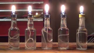 How to make small oil candles [upl. by Lamek]