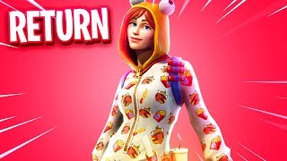 The Fortnite ONESIE Skin is Back [upl. by Arikehs]